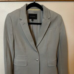 Banana Republic Light Gray Suit Jacket Size 4